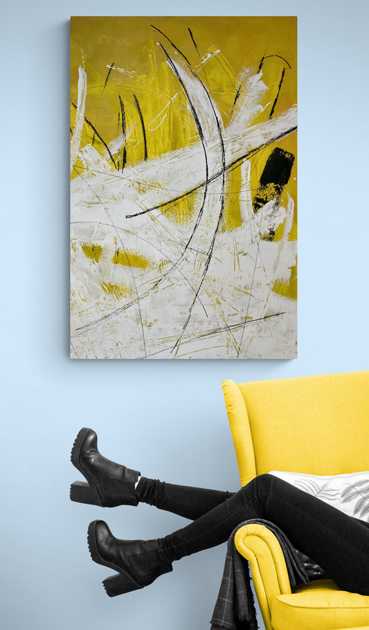 Canvas Print: Happiness Explosion