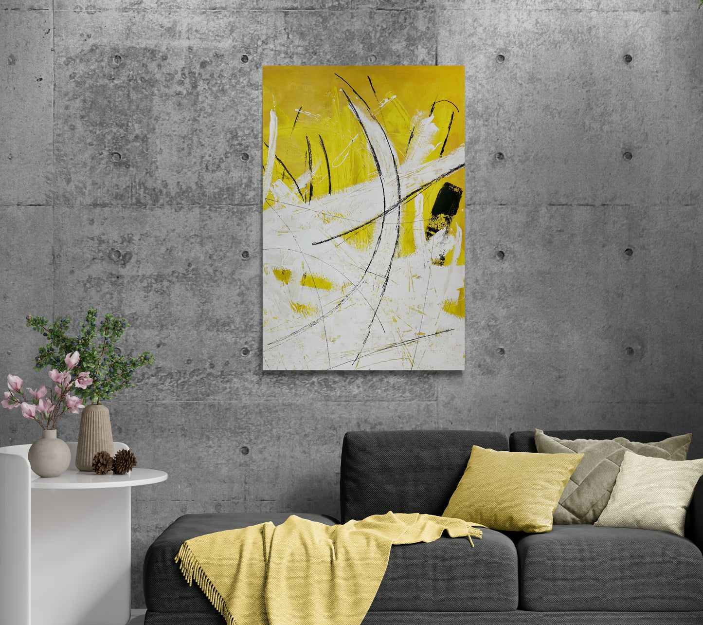 Canvas Print: Happiness Explosion